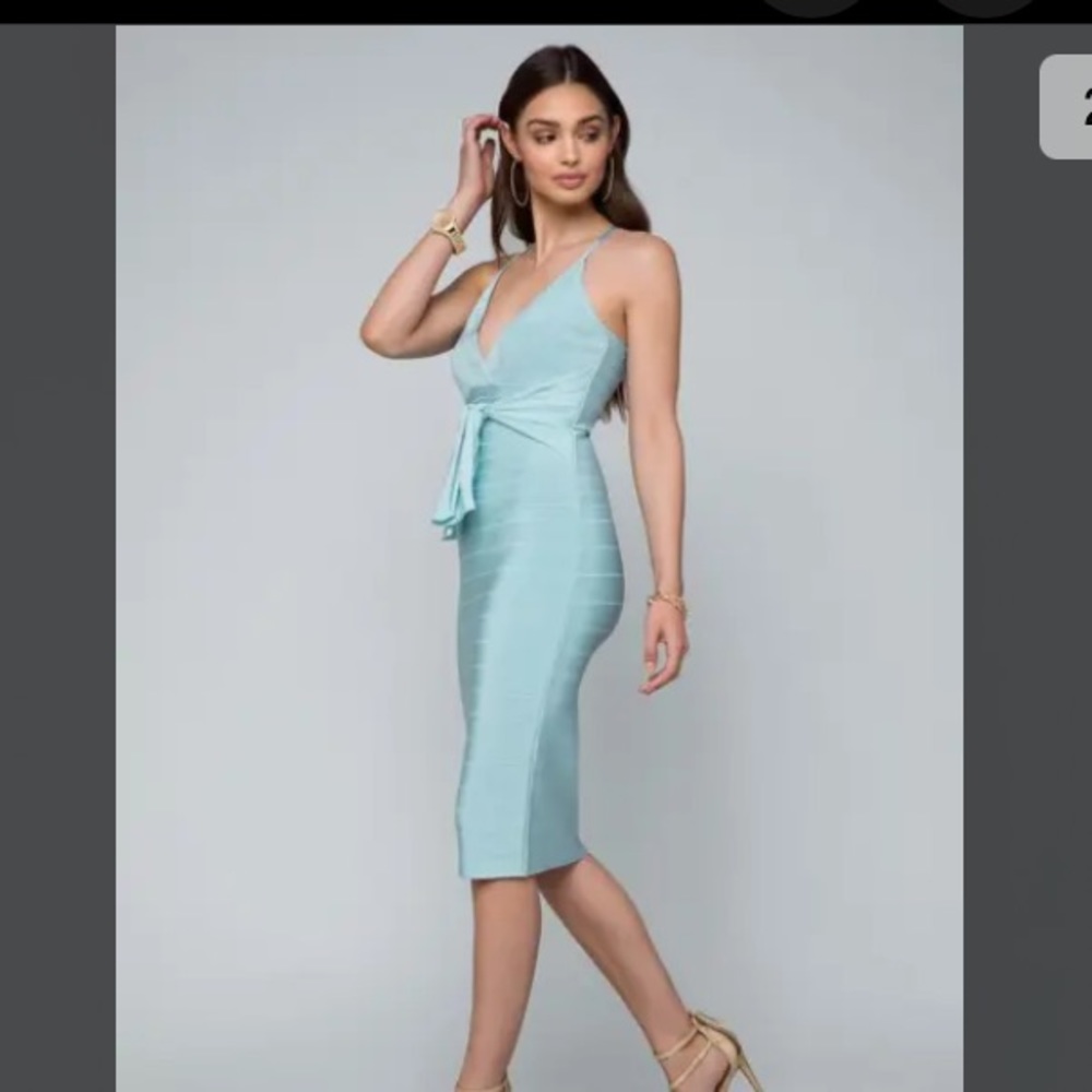 Bebe minerva tie dress